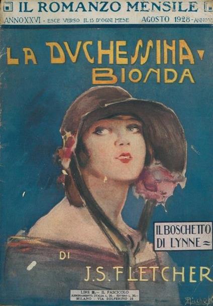 La duchessina bionda - J. S. Fletcher - copertina