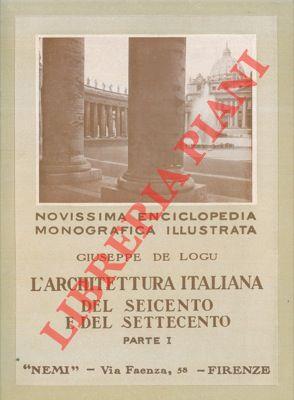 L' architettura italiana del seicento e del settecento