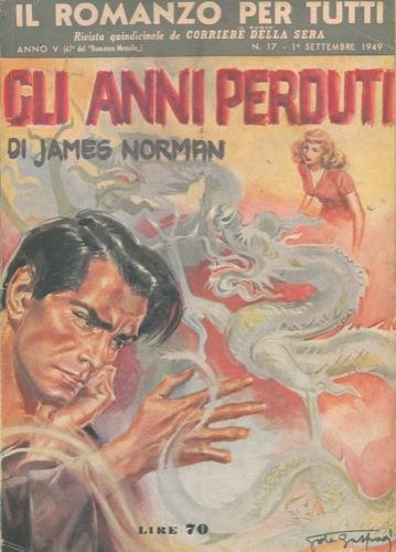 Gli anni perduti - James Norman - copertina