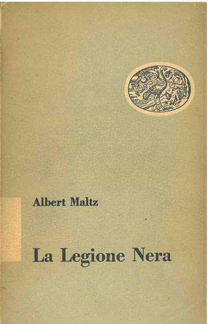 La Legione Nera - Albert Maltz - copertina