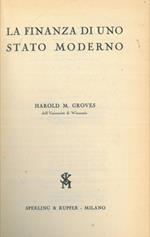 La finanza di uno stato moderno