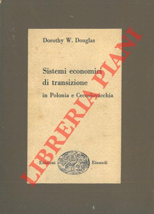 Sistemi economici di transizione in Polonia e Cecoslovacchia