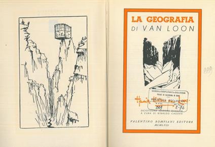 La geografia - Hendrik Willem Van Loon - copertina