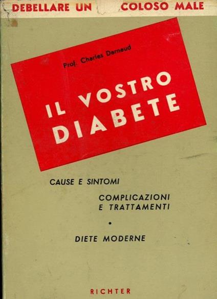 Il vostro diabete - Charles Darnaud - copertina