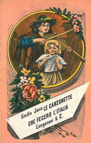Le canzonette che fecero l'Italia - Emilio Jona - copertina