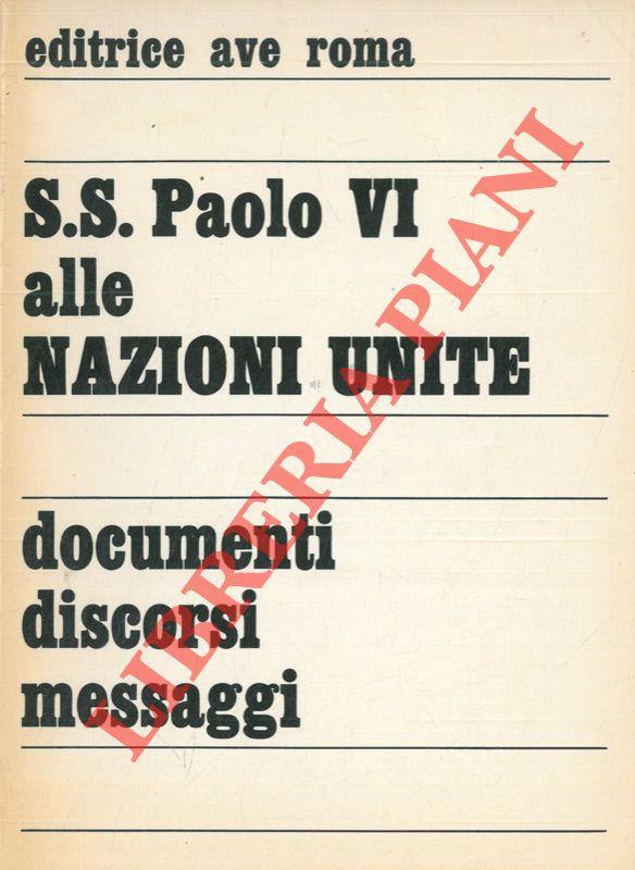 S.S. Paolo Vi Alle Nazioni Unite
