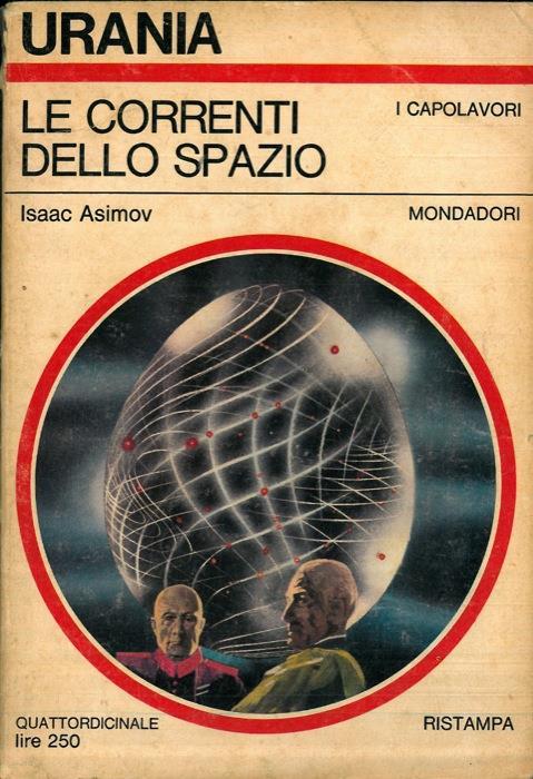 Le correnti dello spazio - Isaac Asimov - copertina