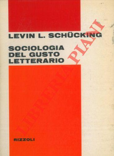 Sociologia del gusto letterario