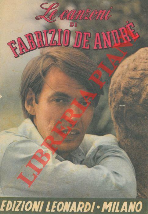 Le canzoni di Fabrizio De Andrè