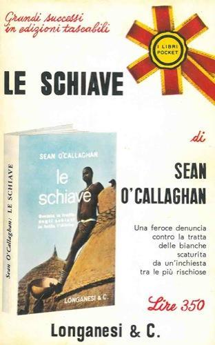 Le schiave - Sean òCallaghan - copertina