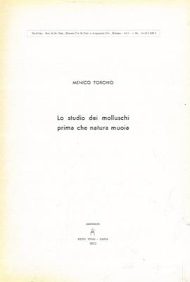 Lo studio dei molluschi prima che la natura muoia