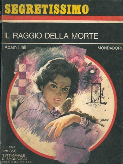 Il raggio della morte - Adam Hall - copertina