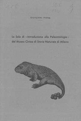La Sala di "Introduzione alla Paleontologia" del Museo Civico di Storia Naturale di Milano - Giovanni Pinna - copertina
