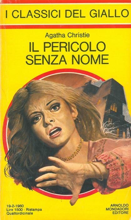 Il pericolo senza nome - Agatha Christie - copertina