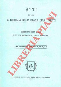Contrapunctus taxologico fra dimensioni e forma. Una realtà ed una prospettiva epistemologica