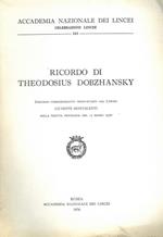 Theodosius Dobzhansky. Discorso commemorativo.