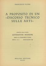 A proposito di un 