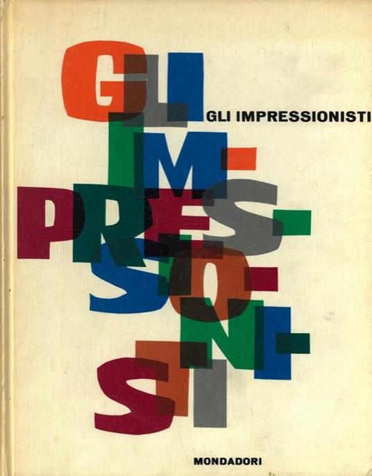 Gli impressionisti - Piero Del Giudice - copertina