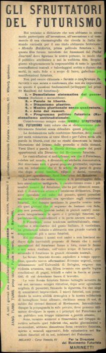 Gli Sfruttatori del Futurismo
