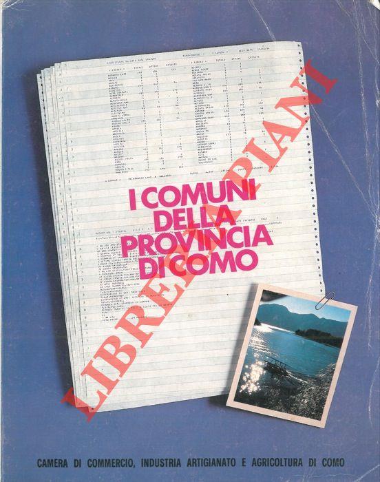 I comuni della Provincia di Como