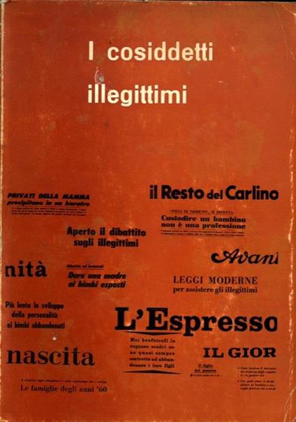I cosiddetti illeggittimi - Mario Cennamo - copertina