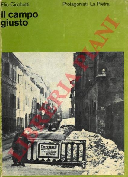 Il campo giusto - Elio Cicchetti - copertina