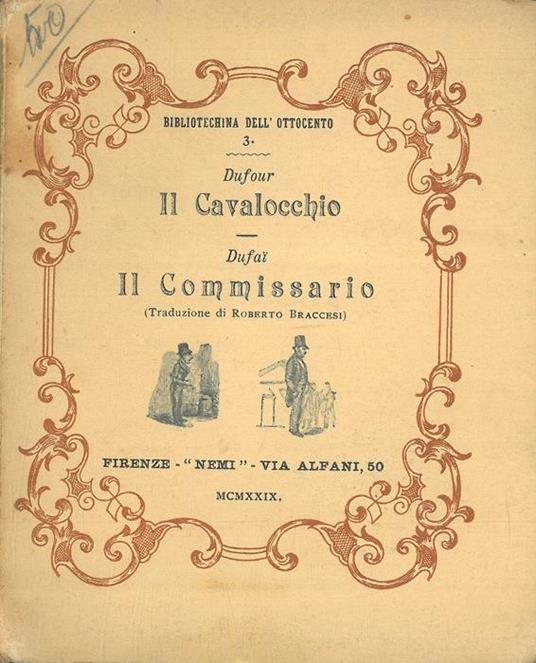 Il cavalocchio. Il commissario di polizia - copertina