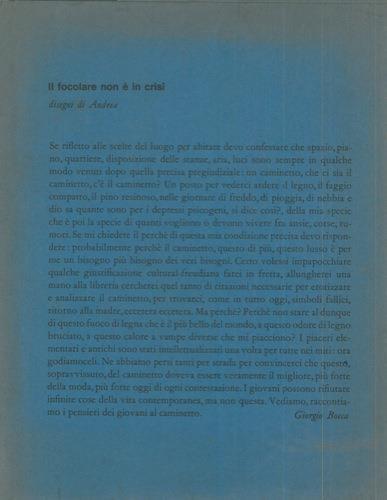 Il focolare non è in crisi. Disegni di Andrea. Presentazione di Giorgio Bocca - copertina