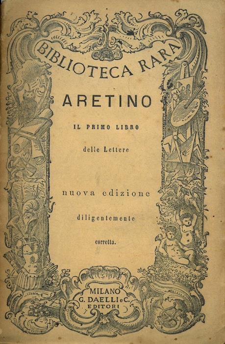 Il Primo Libro delle Lettere - Pietro Aretino - copertina