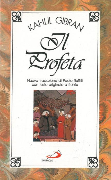 Il profeta - Kahlil Gibran - copertina
