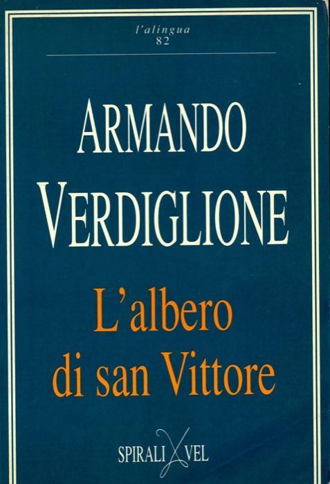 L' albero di san Vittore - Armando Verdiglione - copertina