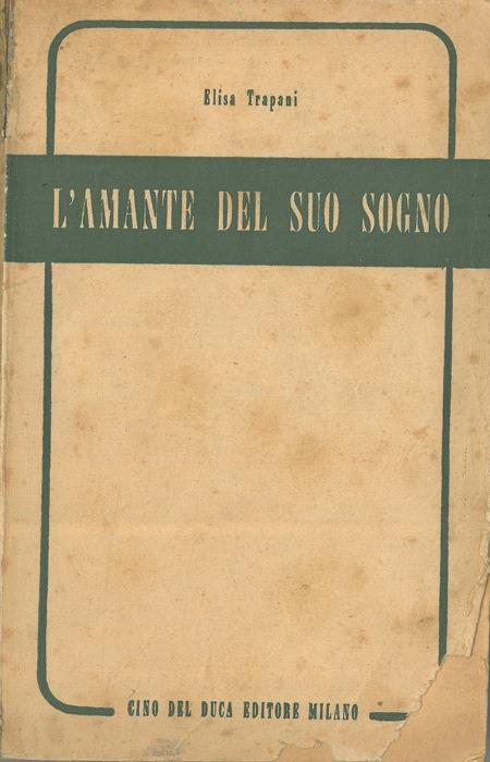 L' amante del suo sogno - Elisa Trapani - copertina