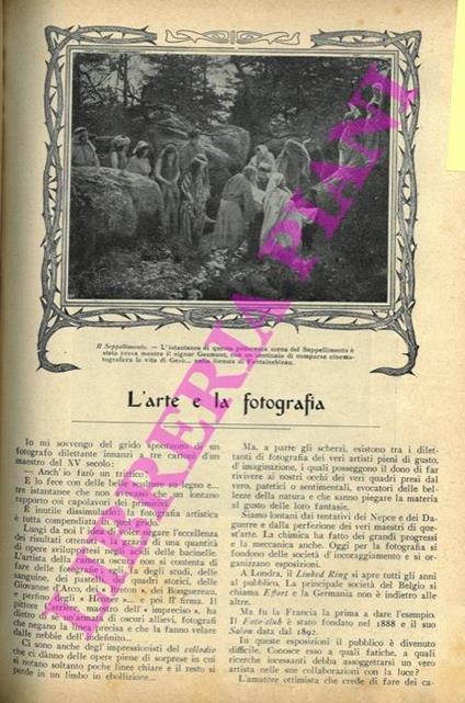 L' arte e la fotografia - copertina