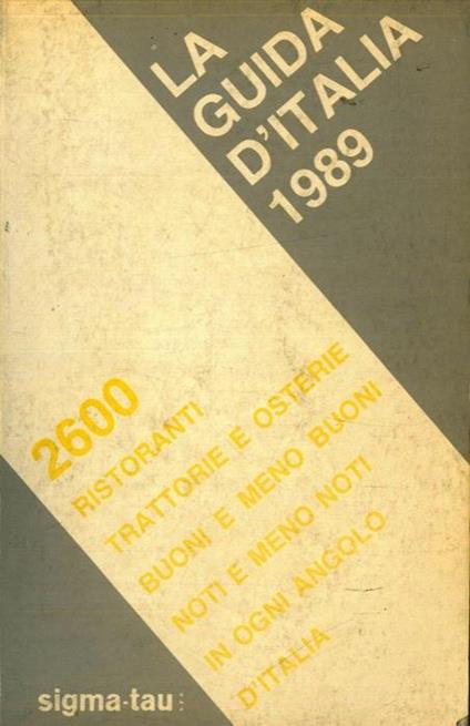 La guida d'Italia 1989 - copertina