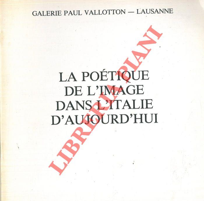 La poétique de l'image dans l'Italie d'aujourd'hui