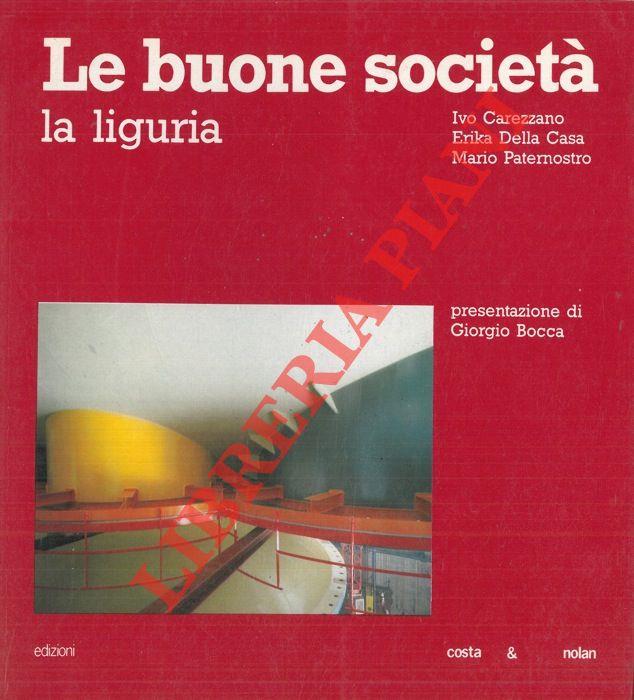 Le buone società. La Liguria