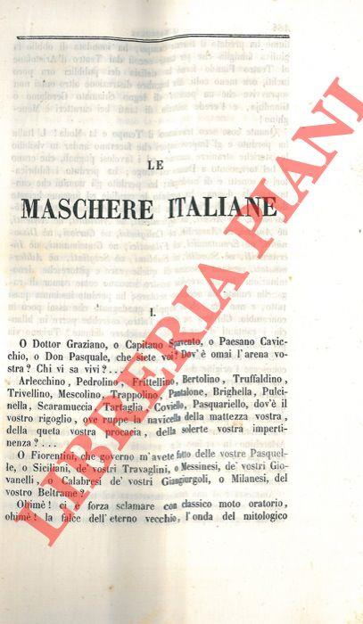 Le maschere italiane