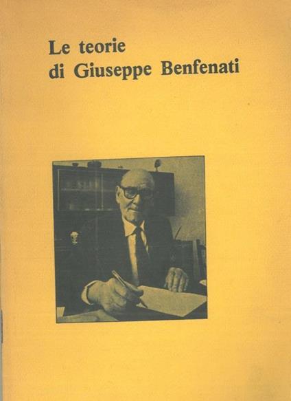 Le mie teorie - Giuseppe Benfenati - copertina