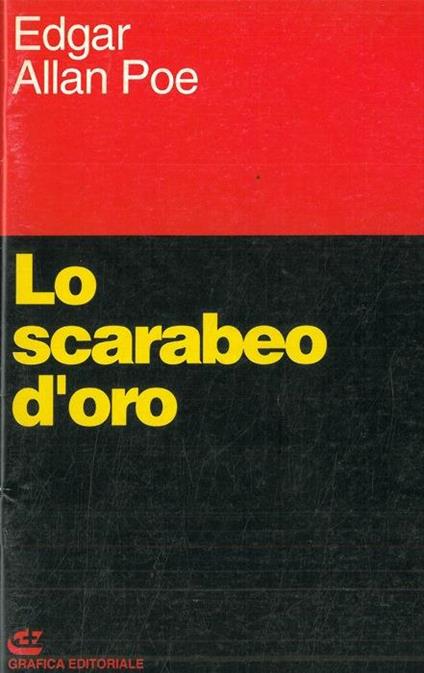 Lo scarabeo d'oro - Edgar Allan Poe - copertina