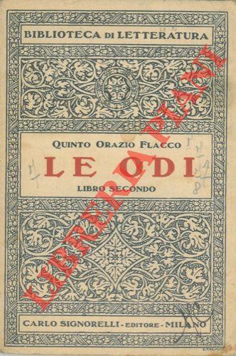 Le odi. Libri secondo