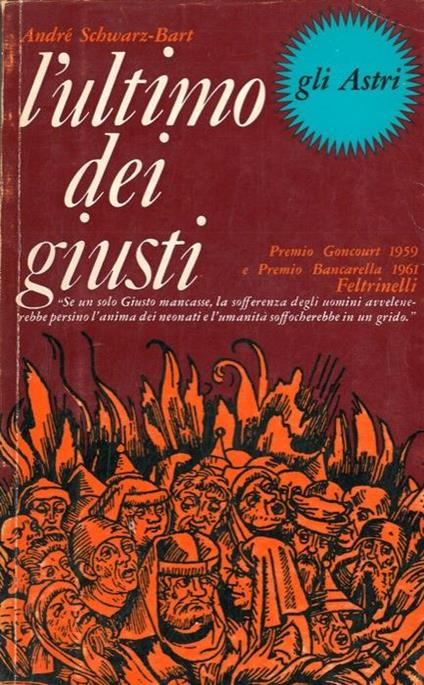 L' ultimo dei Giusti - André Schwarz Bart - copertina