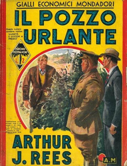 Il pozzo urlante - Arthur John Rees - copertina