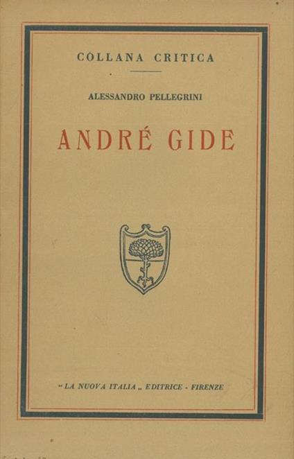 André Gide - Alessandro Pellegrini - copertina