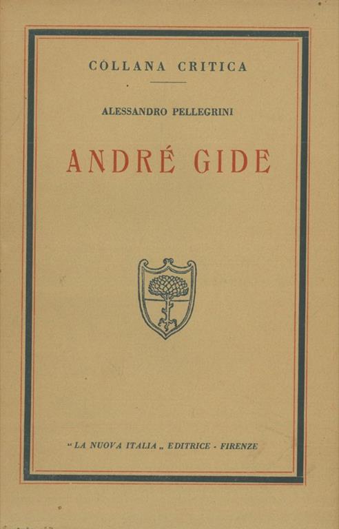 André Gide - Alessandro Pellegrini - copertina
