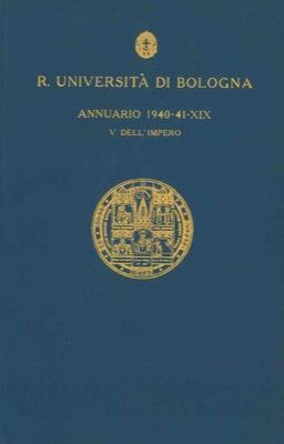 Annuario 1940-41 - copertina