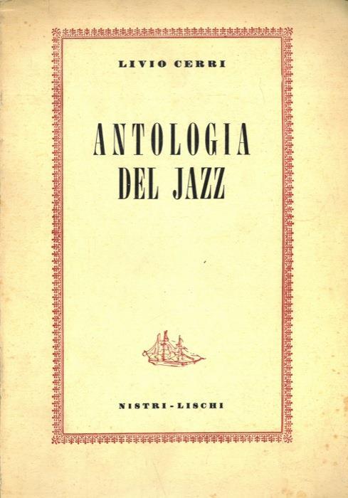 Antologia del jazz - Livio Cerri - copertina