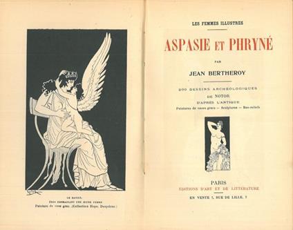 Aspasie et Phryné - Jean Bertheroy - copertina