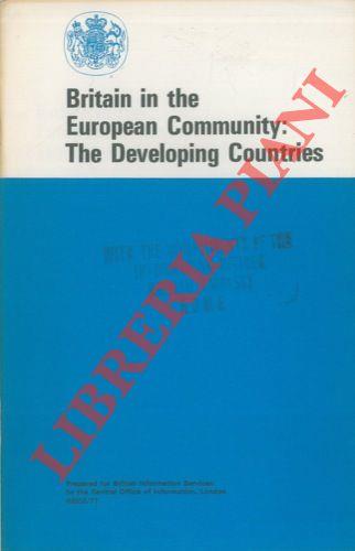 Britain in the European Community : The Developing Countries
