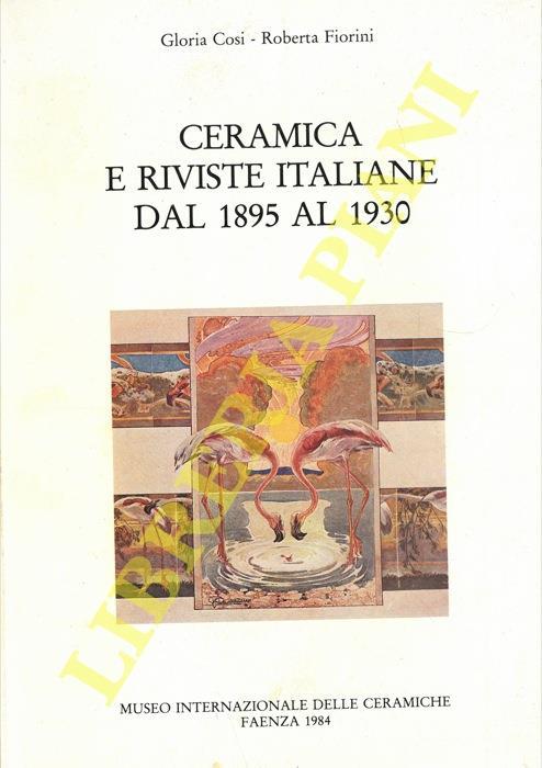 Ceramica e riviste italiane dal 1895 al 1930 - Gloria Cosi - copertina