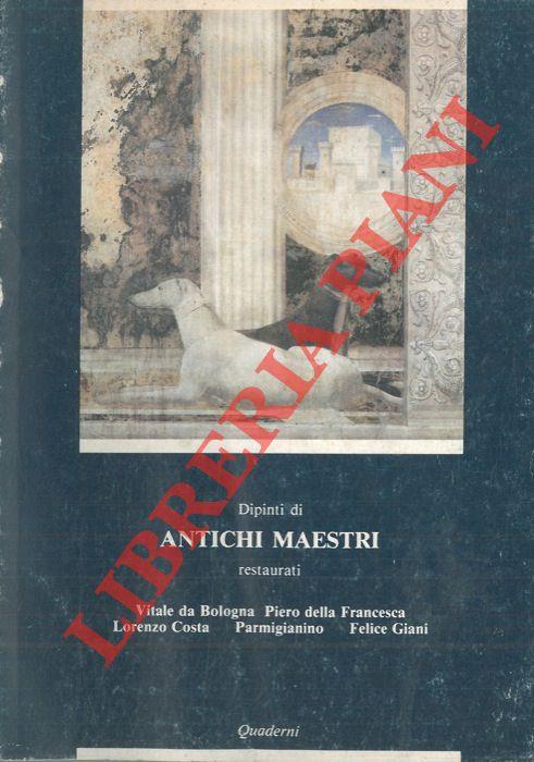 Dipinti di antichi maestri restaurati